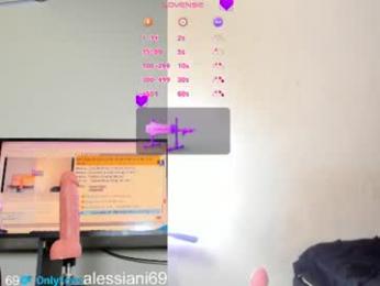 alessiani69 — Chaturbate stream photo (Aug 2026)
