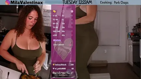 MilaValentina — Stripchat stream photo (Aug 2026)