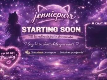 jenniepurr — Chaturbate stream photo (Apr 2026)