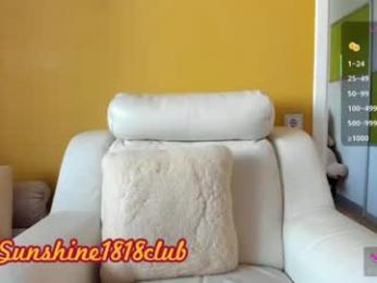 sunshine1818club — 在 chaturbate 直播的网络摄像头模特