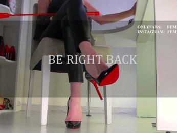 Femdomheels — Bongacams recorded stream screenshot (19 May 2025)