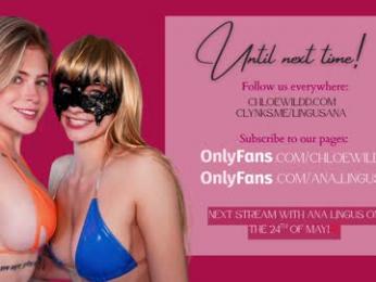chloewildd — Chaturbate recorded stream image, 22.05.2025 18:00
