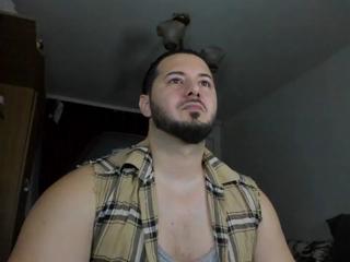 Adonis Steel — Flirt4free recorded stream screenshot (26 Jan 2025)