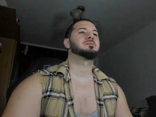 Adonis Steel — Flirt4free recorded stream screenshot (26 Jan 2025)