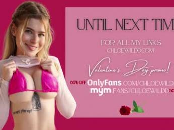 chloewildd — Chaturbate recorded stream image, 12.02.2025 20:00