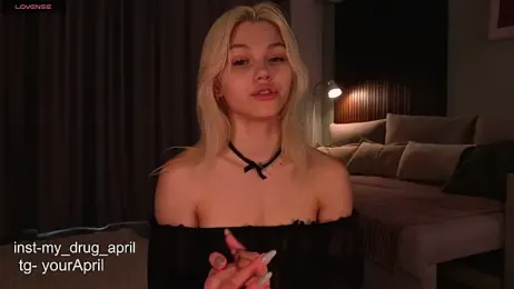 MyApril — Stripchat recorded stream screenshot (10 Aug 2025)