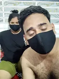 IND_COUPLE1 — Stripchat recorded stream image, 22.08.2025 16:00