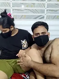 IND_COUPLE1 — Stripchat recorded stream image, 22.08.2025 16:00