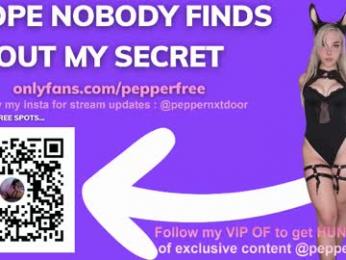 pepperxminthe — Chaturbate recorded stream image, 14.02.2025 20:20