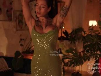 effylowell_ — Chaturbate recorded stream image, 20.09.2025 01:30