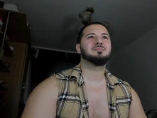 Adonis Steel — Flirt4free recorded stream screenshot (27 Jan 2025)