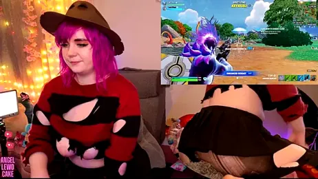 Angel-Lewd-Cake — Stripchat recorded stream screenshot (09 Oct 2025)