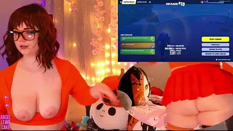 Angel-Lewd-Cake — Stripchat recorded stream screenshot (12 Oct 2025)