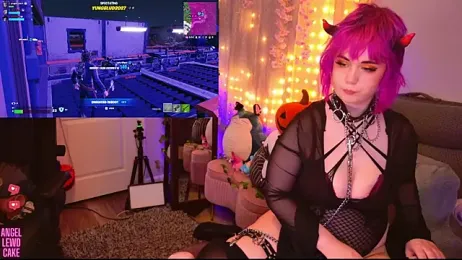 Angel-Lewd-Cake — Stripchat recorded stream screenshot (23 Oct 2025)