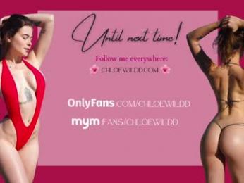 chloewildd — Chaturbate recorded stream image, 24.10.2025 20:40