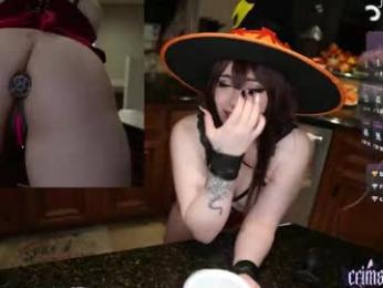 crimsonkitten — Chaturbate recorded stream screenshot (01 Nov 2025)