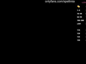 miaspell — Chaturbate recorded stream screenshot (17 Nov 2025)