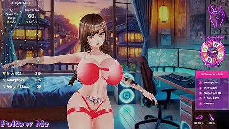 Hanaedamngirl — Stripchat recorded stream image, 04.12.2025 01:00