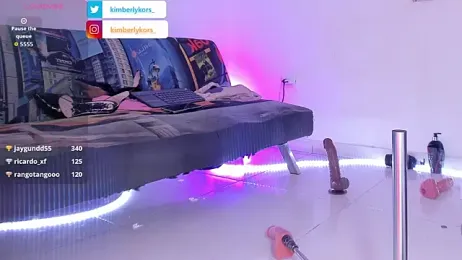 Kimberlykors — Stripchat recorded stream screenshot (05 Jan 2026)