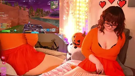 Angel-Lewd-Cake — Stripchat recorded stream screenshot (11 Jan 2026)