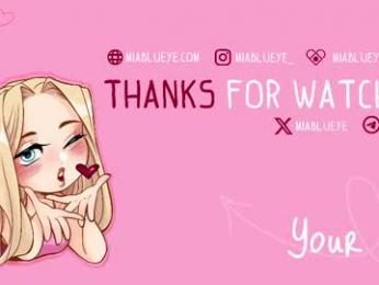 miablueye — Chaturbate recorded stream screenshot (13 Jan 2026)