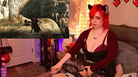 Angel-Lewd-Cake — Stripchat recorded stream screenshot (18 Jan 2026)