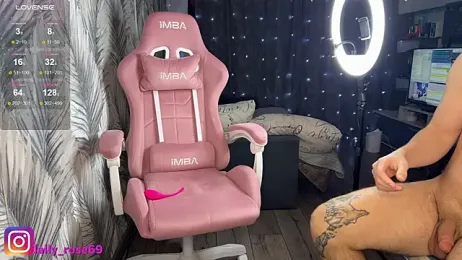 LallyRose69 — Stripchat recorded stream screenshot (18 Jan 2026)