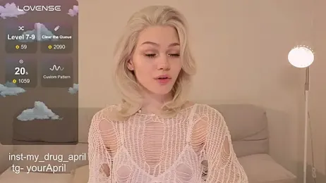 MyApril — Stripchat recorded stream screenshot (18 Jan 2026)