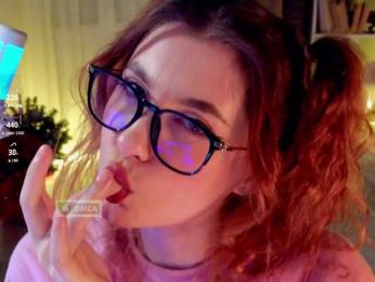 HoneyCherry — Bongacams recorded stream screenshot (18 Jan 2026)