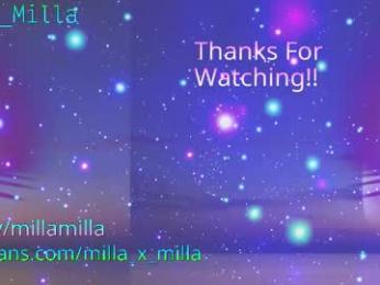 milla_milla — Chaturbate recorded stream image, 19.01.2026 06:30