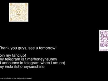 honey_sunshine — Chaturbate recorded stream image, 19.01.2026 13:00