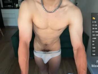 max_russell — Chaturbate recorded stream screenshot (22 Jan 2026)