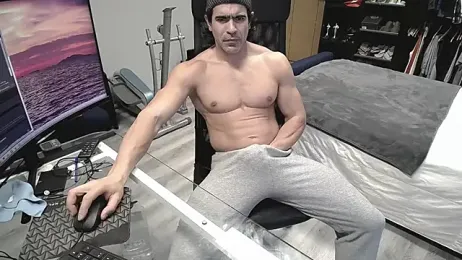 latinoo23bom — Stripchat recorded stream screenshot (22 Jan 2026)