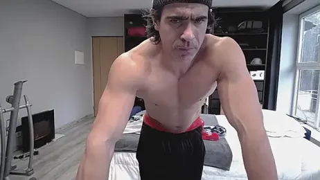 latinoo23bom — Stripchat recorded stream screenshot (22 Jan 2026)