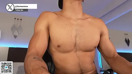 DanteeStone — Stripchat recorded stream screenshot (22 Jan 2026)