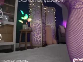 heatherbby — Chaturbate recorded stream screenshot (25 Jan 2026)