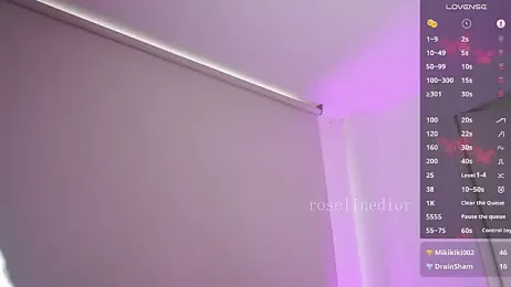 roselinedior — Stripchat recorded stream screenshot (26 Jan 2026)