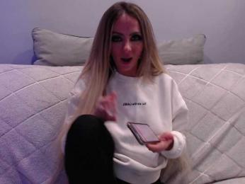 blondalina — Bongacams recorded stream screenshot (01 Feb 2026)