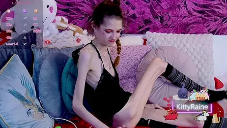 KittyRaine — Stripchat recorded stream screenshot (08 Feb 2026)