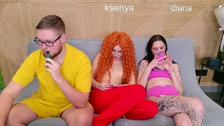 Ksenny — Stripchat recorded stream screenshot (09 Feb 2026)