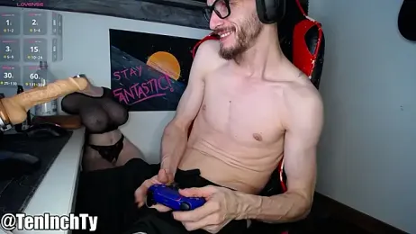 teninchty — Stripchat recorded stream screenshot (13 Feb 2026)