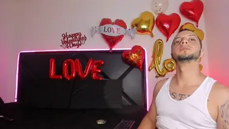 ScarlettAndClark — Stripchat recorded stream screenshot (14 Feb 2026)