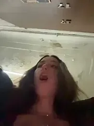 DollyTall — Stripchat recorded stream screenshot (15 Feb 2026)