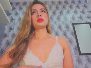 Gabie Taylor — Flirt4free recorded stream screenshot (16 Feb 2026)