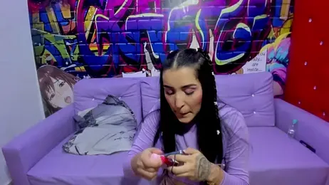 hot-threesome — Stripchat recorded stream screenshot (17 Feb 2026)