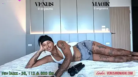 venus-magik — Stripchat recorded stream screenshot (21 Feb 2026)