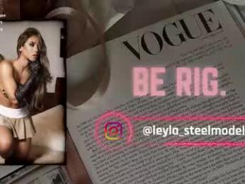 leyla_steel — Chaturbate recorded stream screenshot (22 Feb 2026)