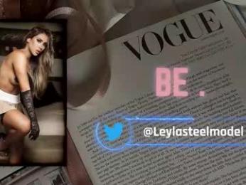 leyla_steel — Chaturbate recorded stream screenshot (22 Feb 2026)