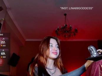 LINA69FEMDOM — Bongacams recorded stream image, 22.02.2026 22:40