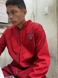 santiObrero — Stripchat recorded stream screenshot (24 Feb 2026)